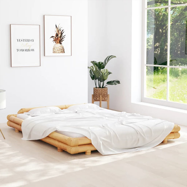 Bambusbett 160x200 cm