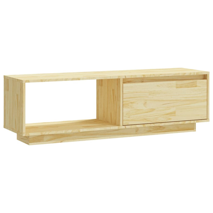 TV cabinet 110x30x33.5 cm solid pine wood