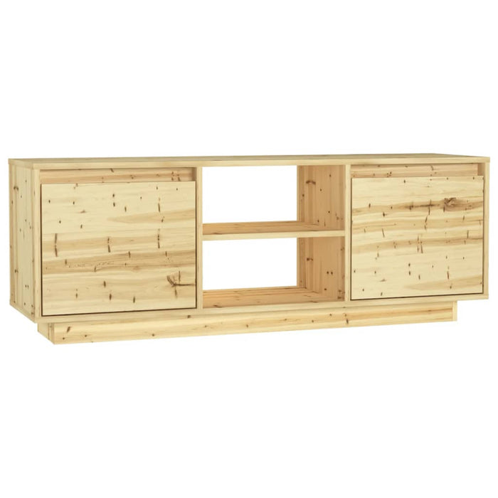 TV cabinet 110x30x40 cm solid fir wood