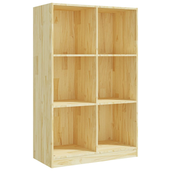 Bookcase 70x33x110 cm solid pine wood