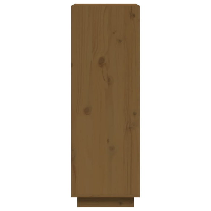 Bücherregal/Raumteiler Honigbraun 60x35x103cm Massivholz Kiefer