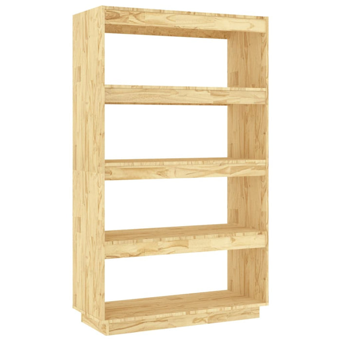 Bookcase/room divider 80x35x135 cm solid pine wood