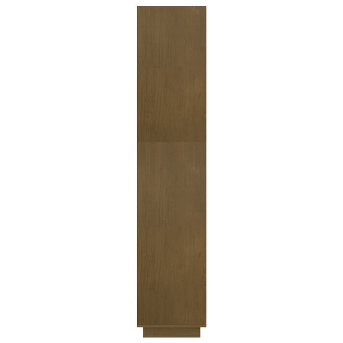 Bücherregal/Raumteiler Honigbraun 80x35x167 cm Massivholz Kiefer