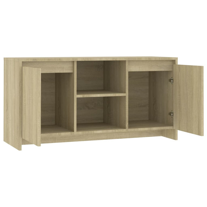 TV cabinet Sonoma oak 102x37.5x52.5 cm wood material