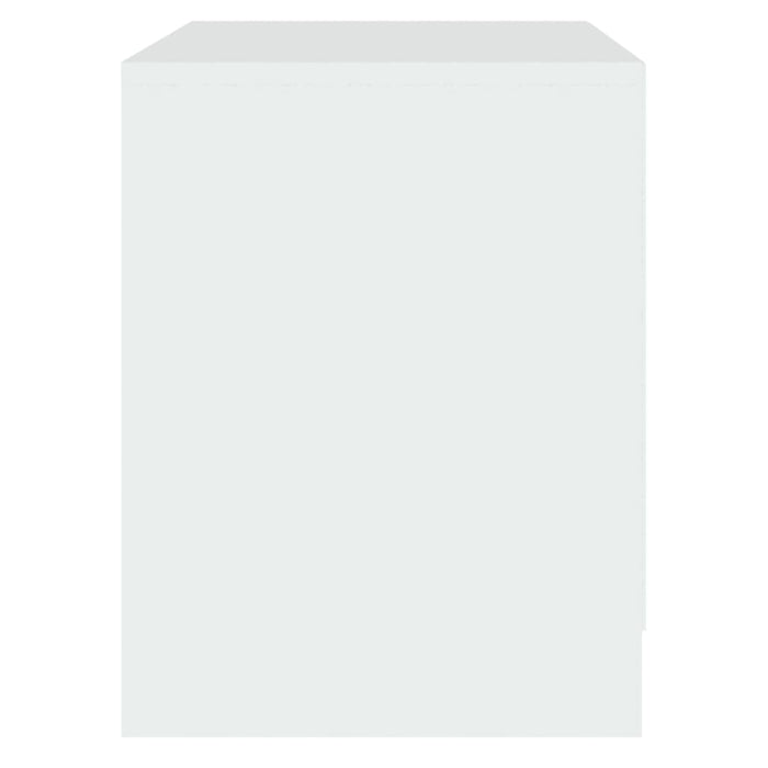 Nachttische 2 Stk. Weiß 45x34,5x44,5 cm Holzwerkstoff