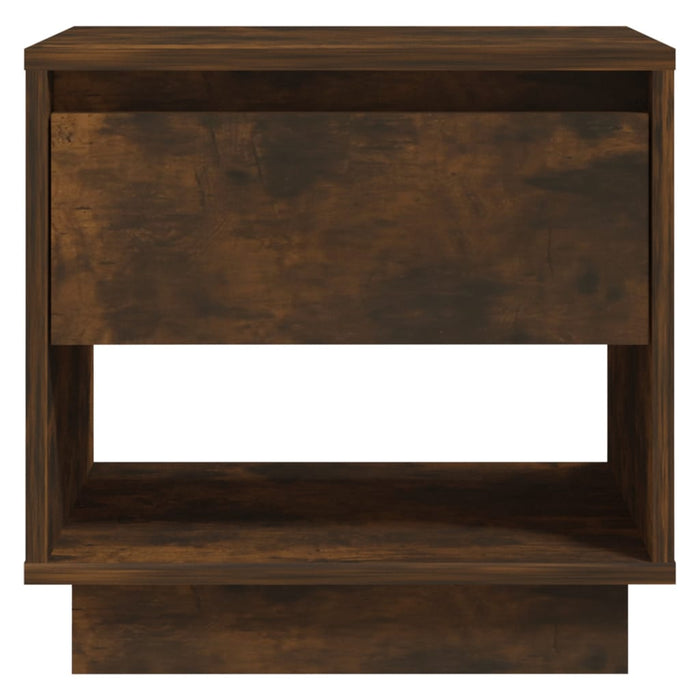 Nachttische 2 Stk. Räuchereiche 45x34x44 cm Holzwerkstoff