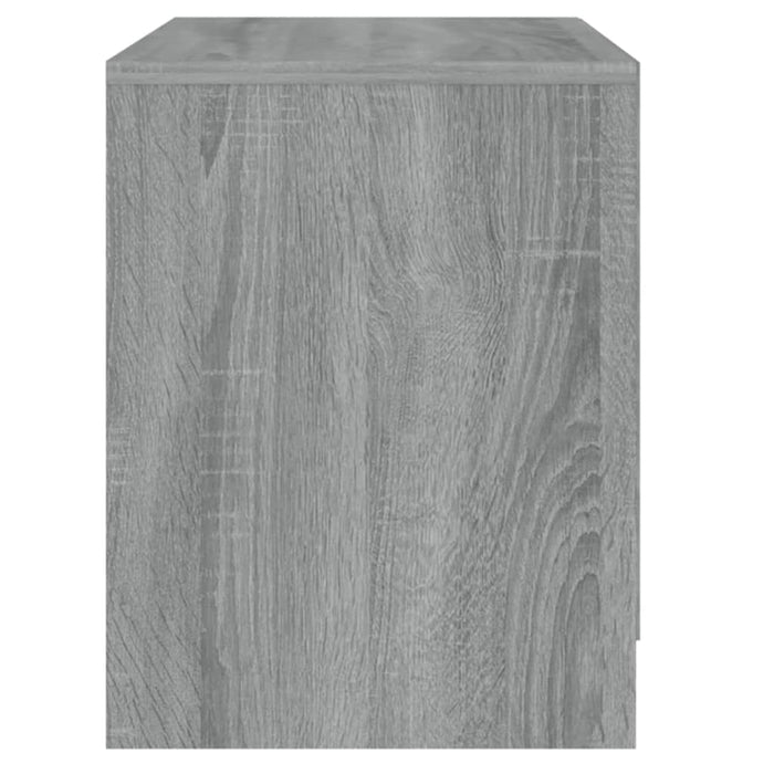 Nachttische 2 Stk. Grau Sonoma 45x34,5x44,5 cm Holzwerkstoff