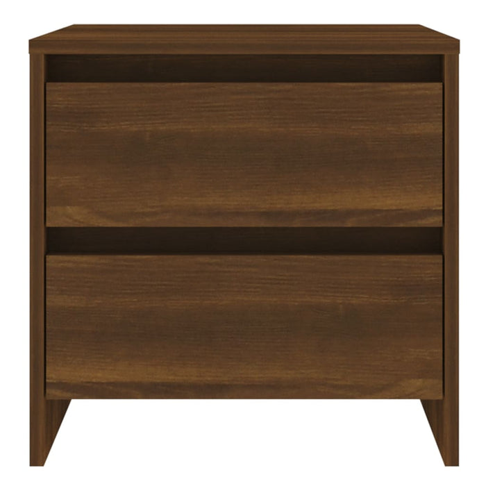 Nachttische 2 Stk. Braun Eichen-Optik 45x34,5x44,5 cm