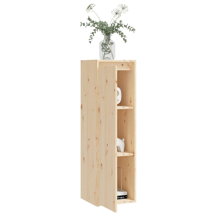 Wall cabinet 30x30x100 cm solid pine wood