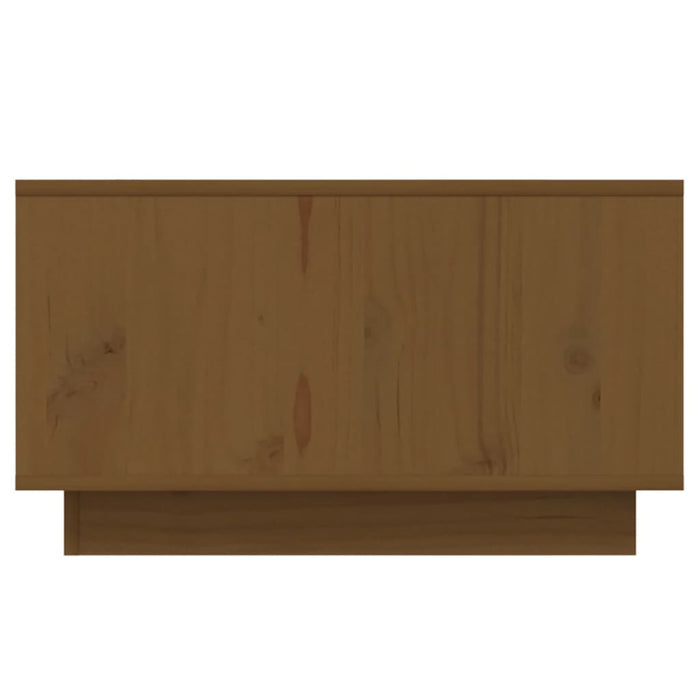 Couchtisch Honigbraun 55x56x32 cm Massivholz Kiefer