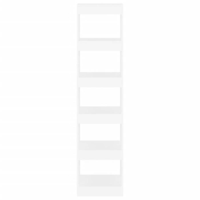 Bücherregal/Raumteiler Weiß 40x30x166 cm