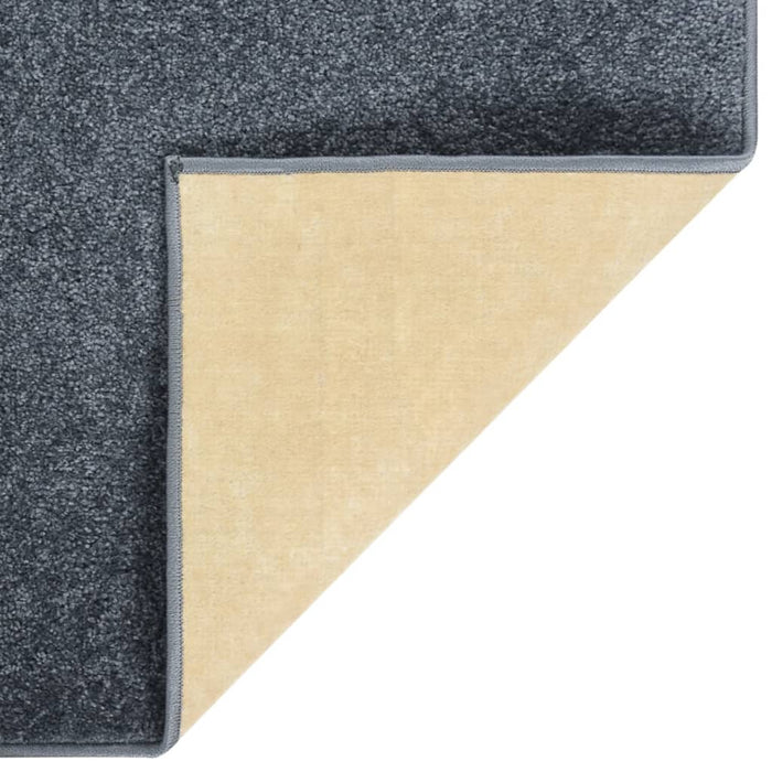 Short pile carpet 200x290 cm anthracite