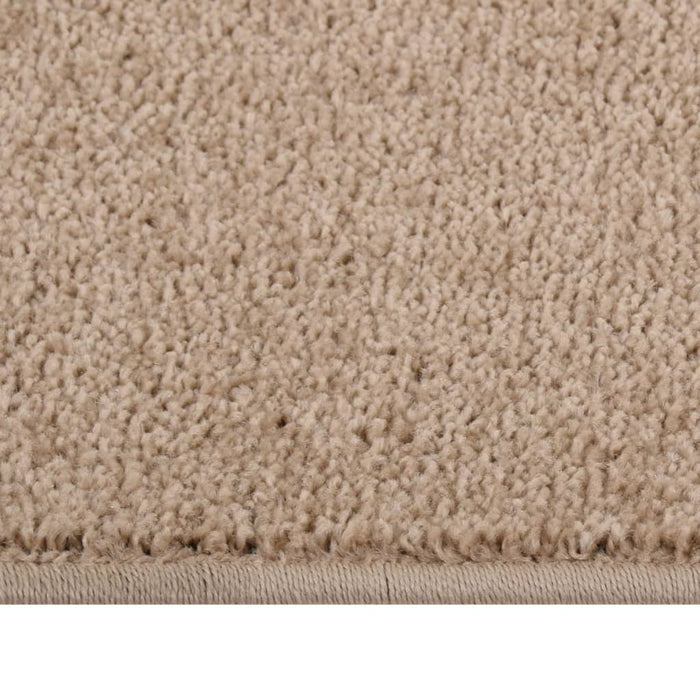 Teppich Kurzflor 200x290 cm Braun