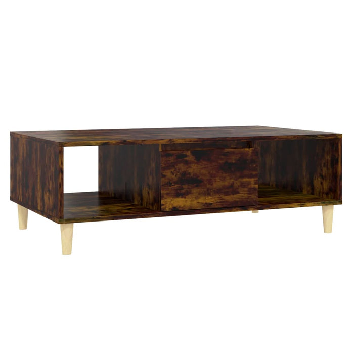 Couchtisch Räuchereiche 103,5x60x35 cm Holzwerkstoff