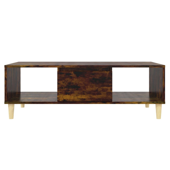 Couchtisch Räuchereiche 103,5x60x35 cm Holzwerkstoff