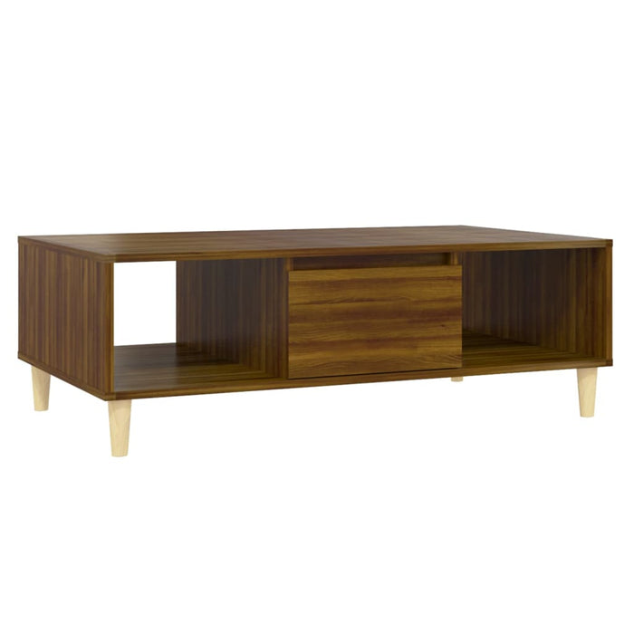 Couchtisch Braun Eichen-Optik 103,5x60x35 cm Holzwerkstoff