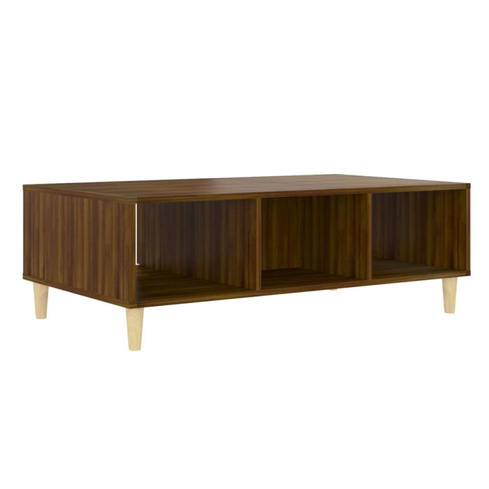 Couchtisch Braun Eichen-Optik 103,5x60x35 cm Holzwerkstoff