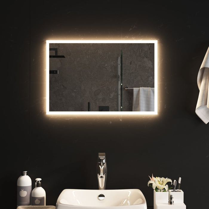 LED-Badspiegel 60x40 cm