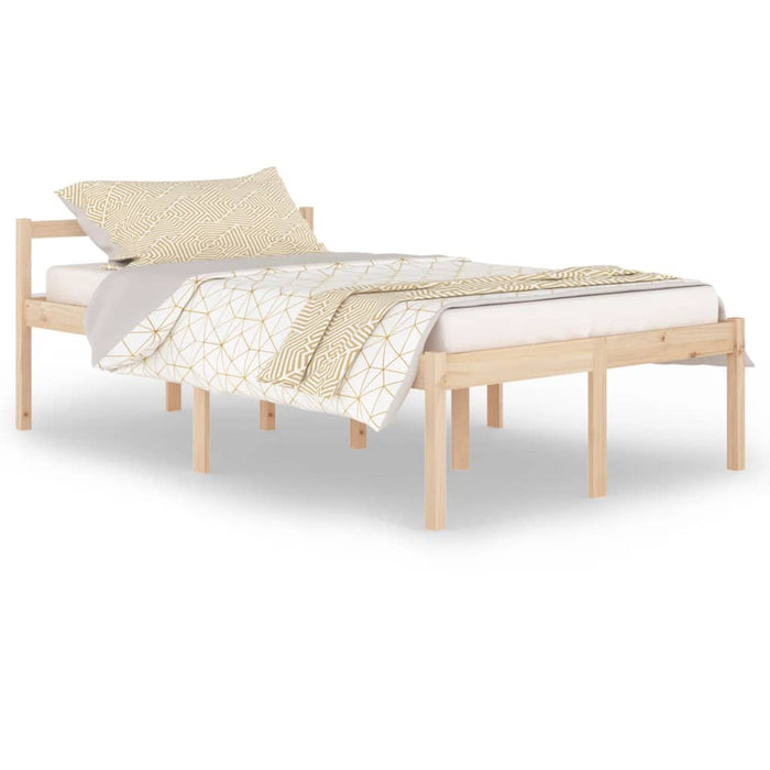 Seniorenbett 120x200 cm Massivholz Kiefer