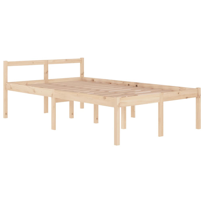 Seniorenbett 120x200 cm Massivholz Kiefer