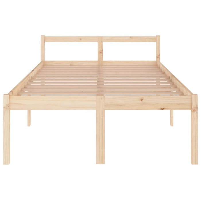 Seniorenbett 120x200 cm Massivholz Kiefer
