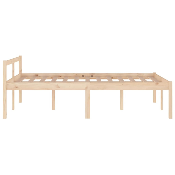 Seniorenbett 120x200 cm Massivholz Kiefer
