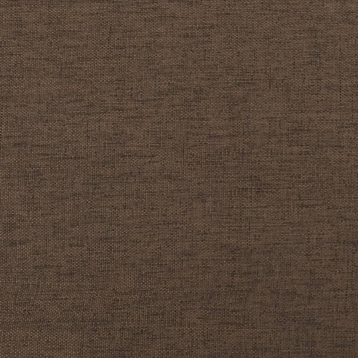 Relaxsessel mit Hocker Braun Stoff
