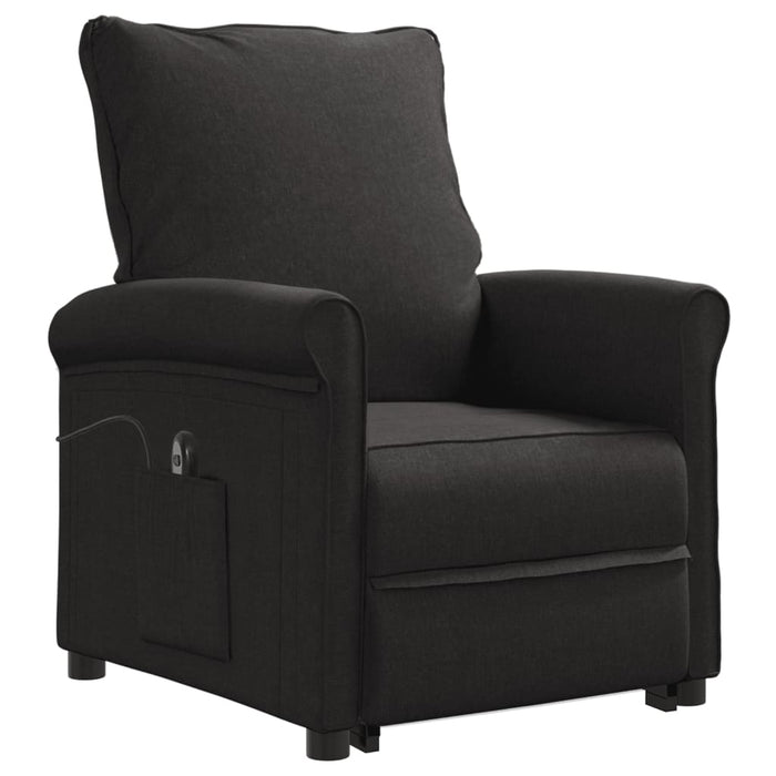 Aufstehsessel Schwarz Stoff