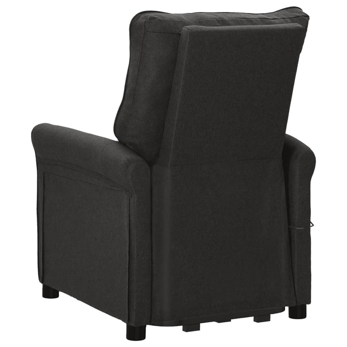 Aufstehsessel Schwarz Stoff