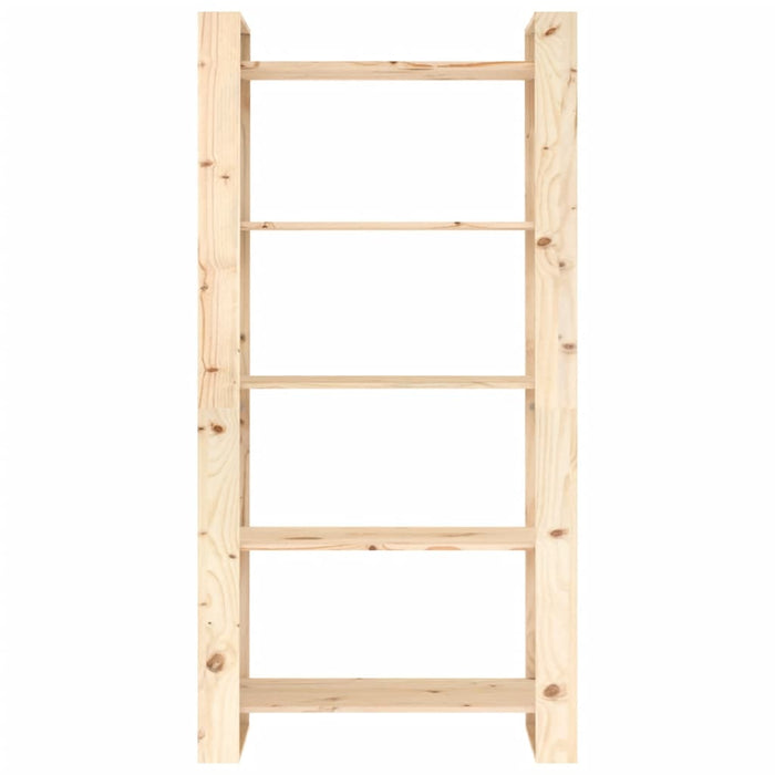 Bücherregal/Raumteiler 80x35x160 cm Massivholz