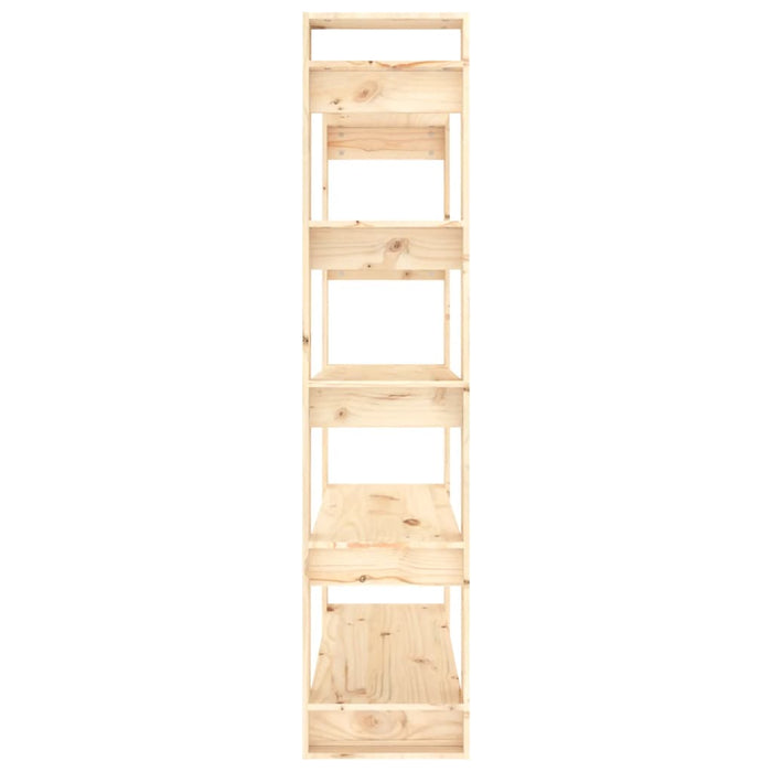 Bücherregal/Raumteiler 80x35x160 cm Massivholz