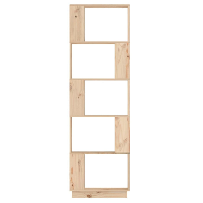 Bookcase/room divider 51x25x163.5 cm solid pine wood