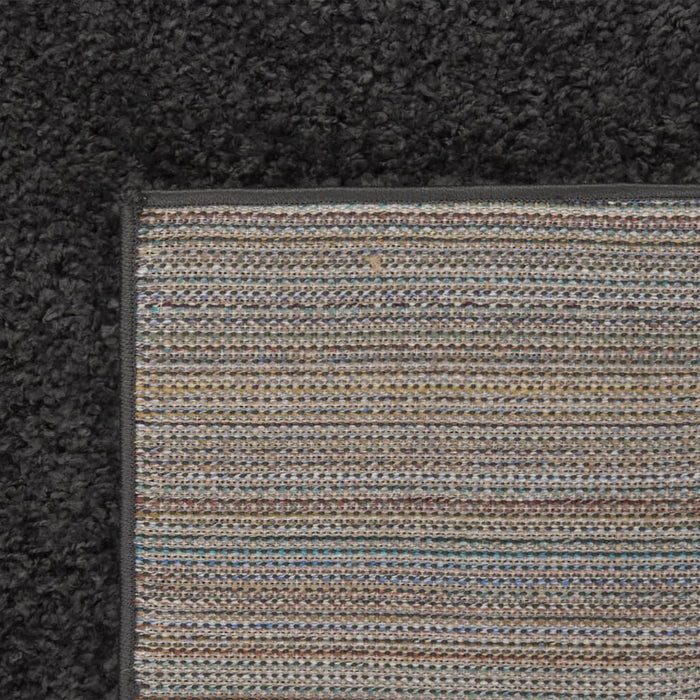 Teppich Shaggy Hochflor Anthrazit 160x230 cm