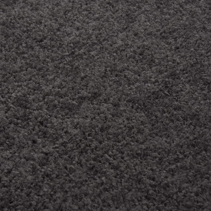 Teppich Shaggy Hochflor Anthrazit 160x230 cm