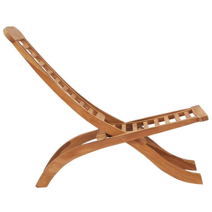 Folding garden chair 50x90x69 cm solid teak wood