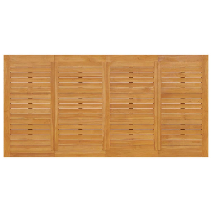 Batavia-Tisch 200x100x75 cm Massivholz Teak
