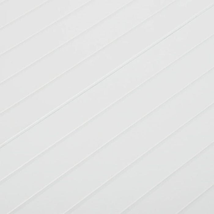 Gartentisch 150x90x72 cm PP Weiß