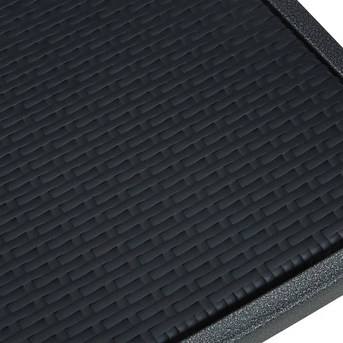 5-tlg. Garten-Essgruppe Schwarz