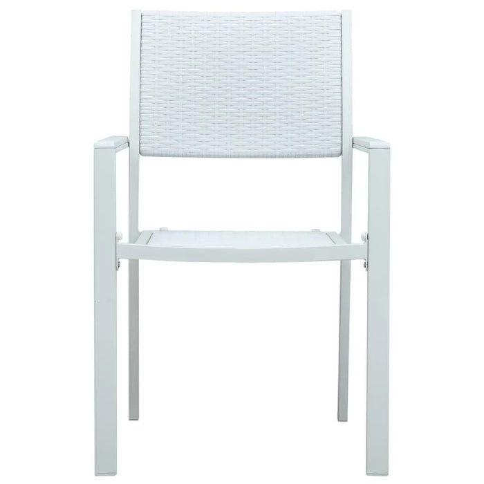 5-tlg. Garten-Essgruppe Weiß