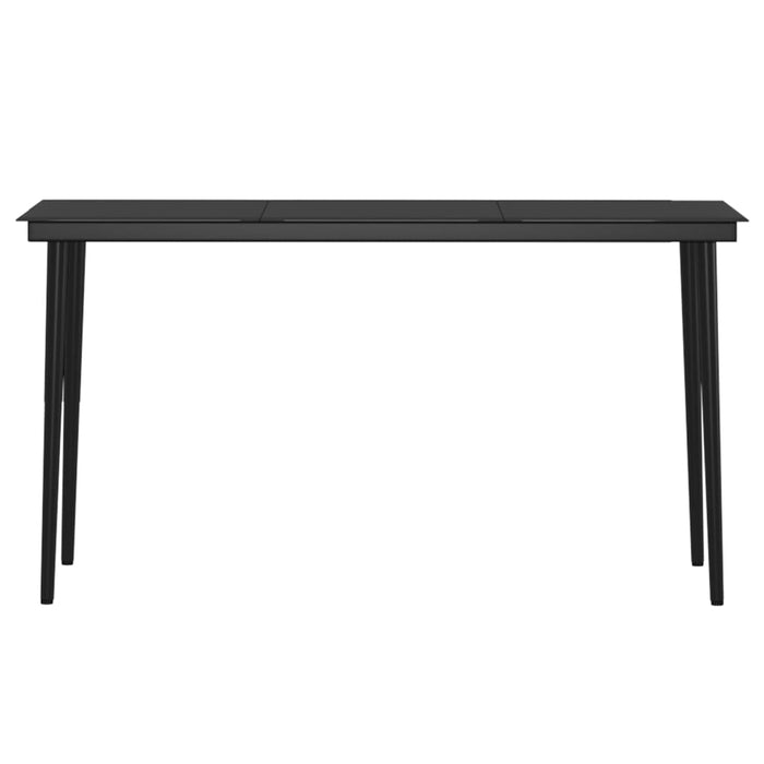 5-tlg. Garten-Essgruppe mit Kissen Beige und Schwarz