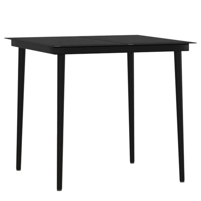 5-tlg. Garten-Essgruppe mit Kissen Braun