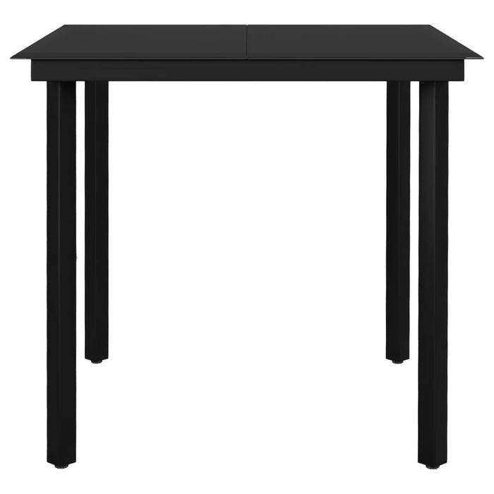 5-tlg. Garten-Essgruppe Hellgrau