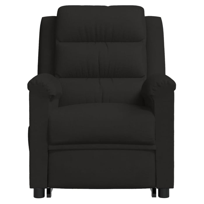 Aufstehsessel Schwarz Samt