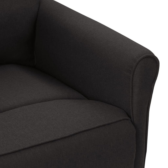 Relaxsessel Elektrisch Schwarz Stoff
