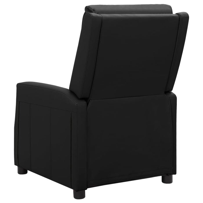 Relaxsessel Elektrisch Schwarz Kunstleder