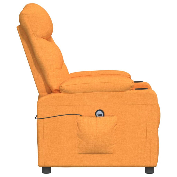 Relaxsessel Elektrisch Gelb Stoff