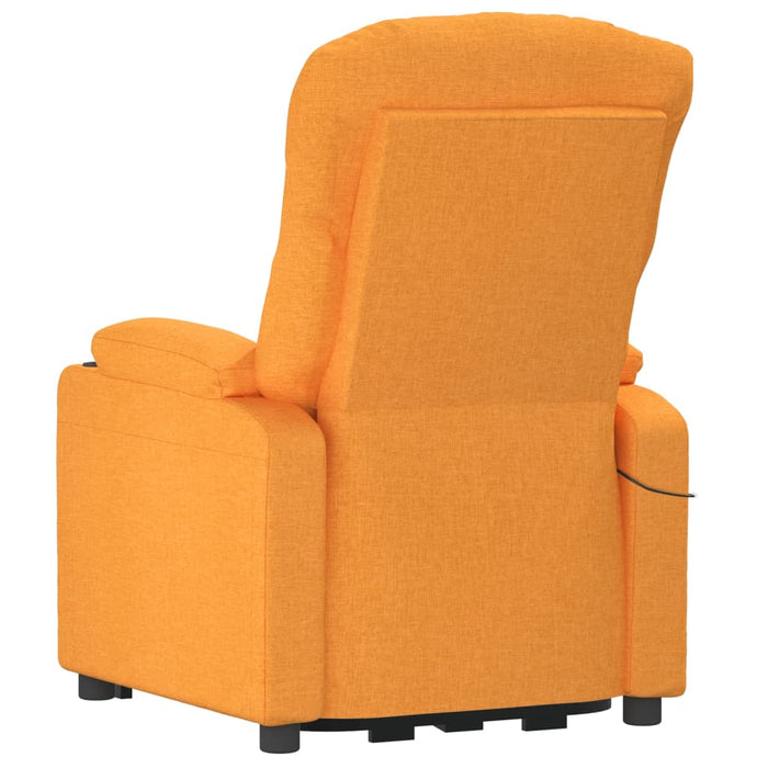 Relaxsessel Elektrisch Gelb Stoff