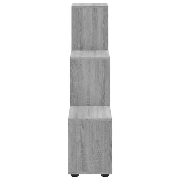 Stair shelf gray Sonoma 107 cm wood material