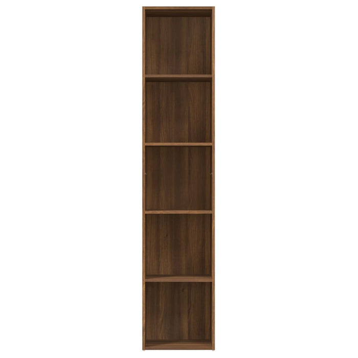 Bücherregal Braun Eiche 40x30x189 cm Holzwerkstoff