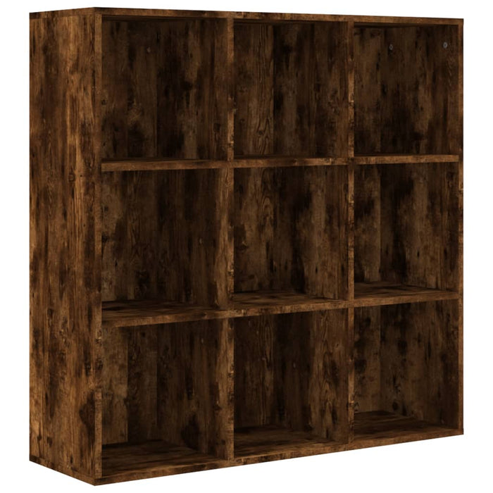 Bücherschrank Räuchereiche 98x30x98 cm